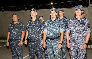 В Рязань после 6 месяцев службы на Кавказе вернулся отряд полиции