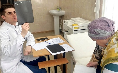 Врачи автопоезда «Забота и здоровье» обследовали жителей Рязанского округа