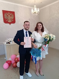 Рязанский ЗАГС показал фото свадеб августа-2024