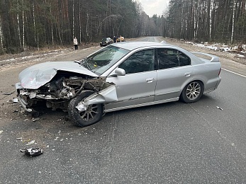 Водитель пострадала в аварии в Клепиковском районе