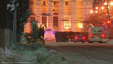 За сутки с улиц Рязани вывезли около 5 тысяч кубометров снега 