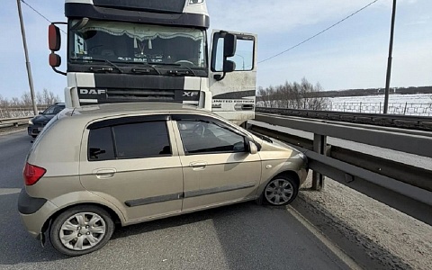 В Рязани женщина госпитализирована после ДТП с DAF и Hyundai на окружной