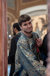 Африканцы провели литургию на английском и французских языках в Рязани