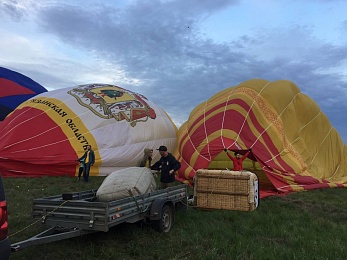 Фоторепортаж: пилоты «Неба России» пролетели на воздушных шарах над Рязанской областью - 62ИНФО Фоторепортаж: пилоты «Неба России» пролетели на воздушных шарах над Рязанской областью