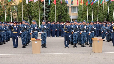 Рязанские первокурсники Академии ФСИН приняли присягу 
