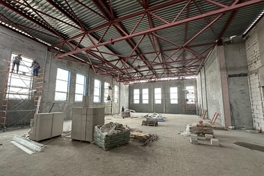 Школа в Семчине готова на 50%