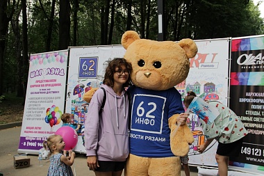 Фото с площадки 62ИНФО на Дне города в ЦПКиО