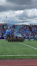 В Рязани День ВДВ отметили показательными выступлениями десантников и прыжками с парашютом