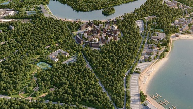 В рязанских Борках появится набережная с причалом и академия художественной гимнастики