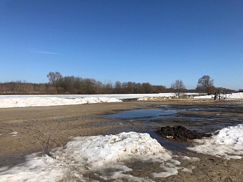 В рязанском Лесопарке прогнили новые помосты
