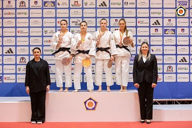 Рязанские девушки вошли в тройку лучших дзюдоисток Европы