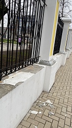 В Рязани ограда Верхнего городского сада ждёт ремонта