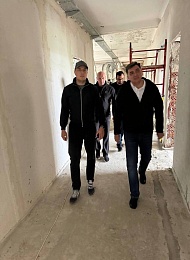 Рязанский вице-губернатор осмотрел восстановление соцобъектов в Херсонской области