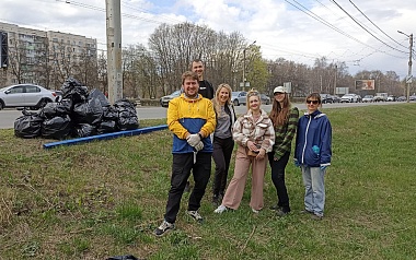 В Рязани прошёл четвертый общегородской субботник