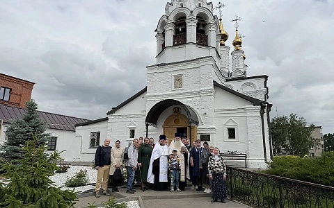 В Рязани прошел молебен о благополучии семьи