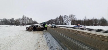 В ДТП под Рязанью пострадала 55-летняя водительница ВАЗ-2110