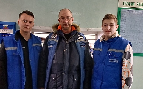 В Рязани бригада "скорой" по пояс в ледяной воде брела к упавшему пенсионеру