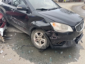 В Касимове произошло "женское" ДТП с последствиями