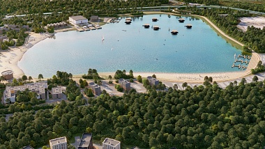 В рязанских Борках появится набережная с причалом и академия художественной гимнастики