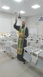 В Заборье благословили школу и детский сад
