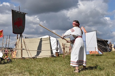 В Рыбновском районе провели фестиваль «Битва на Воже»