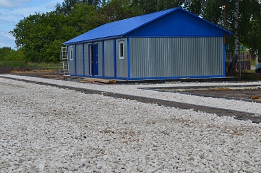 В Пителине строят спортплощадку за 45 млн рублей 