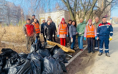 В Рязани прошёл первый городской субботник
