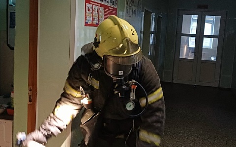 Сотрудников Центральной станции скорой помощи учили эвакуироваться