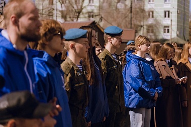 В Рязани акция "Георгиевская лента" началась с концерта на площади Победы