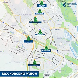 Опубликована карта рязанских елок