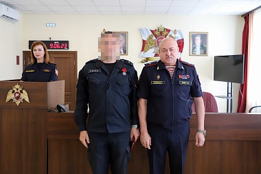В Рязани наградили 7 сотрудников Росгвардии за участие в СВО