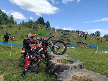 В Скопинском районе прошли третьи межрегиональные соревнования по мотоспорту