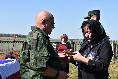 В Спасском районе простились с погибшим на СВО Александром Карнагой