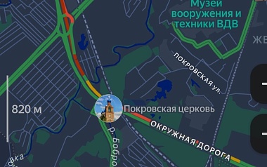 Водители в Рязани встали в глухой пробке на окружной дороге
