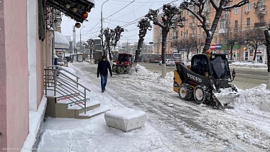 Рязанская администрация отчиталась об уборке снега в выходные