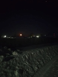 Над Рязанью взошла "голодная" и "ледяная" Луна