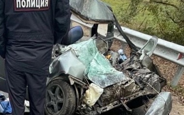 В Сасовском районе произошло серьёзное ДТП с легковушкой и КамАЗом 