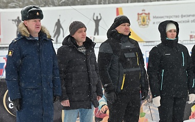 Лыжный марш ВДВ стартовал в Рязанской области