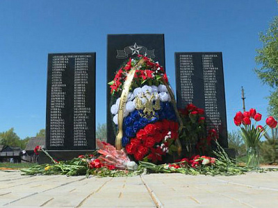 В сасовском селе обновили памятник павшим героям ВОВ