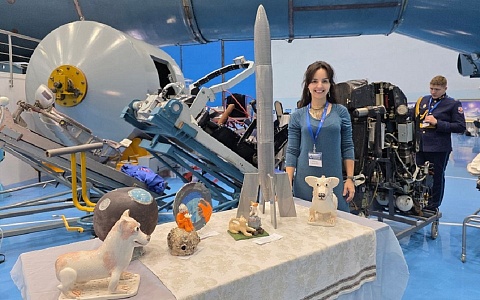 Скопинскую керамику представили в Центре подготовки космонавтов