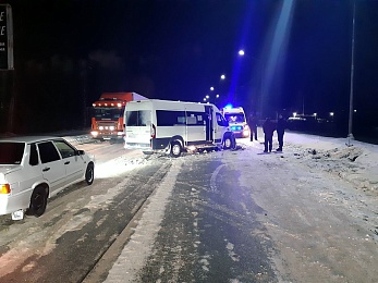 Полиция рассказала подробности ДТП с маршруткой на Ряжском шоссе 
