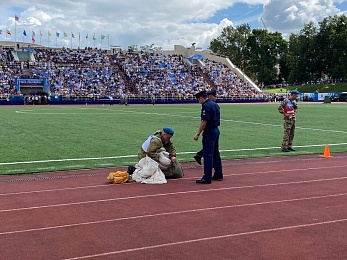 В Рязани День ВДВ отметили показательными выступлениями десантников и прыжками с парашютом