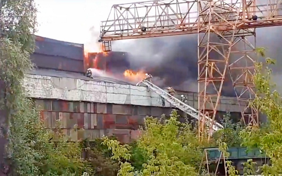 Пожар на Комбайновом заводе